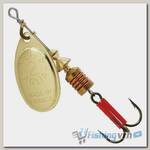 Блесна вращающаяся Mepps Aglia OR #2 (4,5 г) Gold (золото)