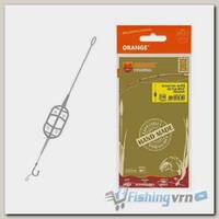 Оснастка карповая Orange №41 Classic Flat Method Leadcore под бойл (50г)