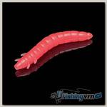 Приманка Soorex King Worm 55мм (1.8г, 7 шт) цвет 214 Розовое свечение, аромат - Сыр
