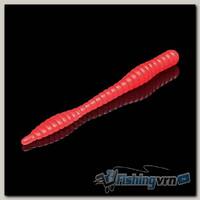 Приманка Soorex Soorex Worm 80мм (1.3г, 6 шт) цвет 214 Розовое свечение, аромат - Голубика