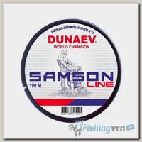 Леска Dunaev Samson (0,08мм, 0,5кг) 100м прозрачная