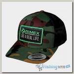 Бейсболка Zemex 6606CA цвет GREEN CAMO, размер OSFA