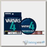 Плетеная леска VARIVAS PE X4 Marking #0.8 200м Multi Color