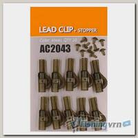 Клипса безопасная Orange AC2043 Lead clip+stopper (10шт)