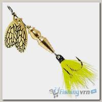 Блесна вращающаяся Mepps BUG Yellow May №0 2,5г