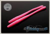 Приманка Libra Lures Dying Worm 80 (017 Bubble gum) (Криль) (8см) 12 шт.