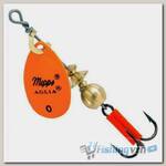 Блесна вращающаяся Mepps Aglia Fluo Orange #0 (2,5 г)