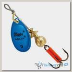 Блесна вращающаяся Mepps Aglia Platinum Bleus #0 (2,5 г) синяя