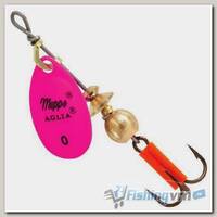 Блесна вращающаяся Mepps Aglia Fluo Rose #0 (2,5 г)