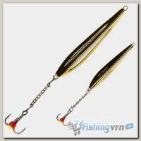 Блесна вертикальная зимняя Lucky John Fin Blade G 50мм, 4г