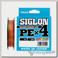 Шнур плетеный Sunline Siglon PE X4 150м #2.0 Multicolor