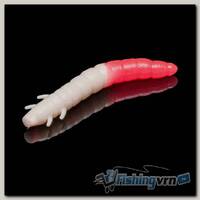 Приманка Soorex King Worm 55мм (1.8г, 7 шт) цвет 226 Белый-Розовое свечение, аромат - Креветка