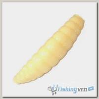 Силиконовые приманки Kosadaka Maggot 30 запах креветки (30мм, 12шт.) WH