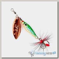 Блесна вращающаяся Lucky John Trian Blade Long 005 18г