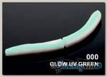 Приманка Libra Lures Fatty D'Worm 75 (000 Glow) (Сыр) (7,5см) 8 шт.