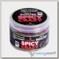 Мини бойлы тонущие Sensas Crazy Bait Spicy Crazy (специи) 10мм 80г