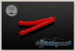 Приманка Libra Lures Slight Worm 38 (021 Red) (Сыр) (3.8см) 15 шт.
