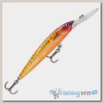 Воблер Rapala Down Deep Husky Jerk до 4,8 м (10см, 11гр) GPSF