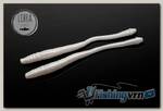 Приманка Libra Lures Dying Worm 70 (004 Silver pearl) (Сыр) (7см) 15 шт.