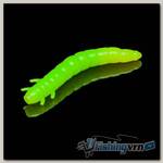 Приманка Soorex King Worm 55мм (1.8г, 7 шт) цвет 306 Шартрез-Лимон, аромат - Тутти-Фрутти