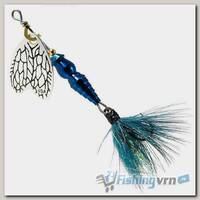 Блесна вращающаяся Mepps BUG Iron Blue №1 4г