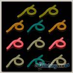 Приманка Soorex Pasta 80-100мм (0.8г, 11 шт) цвет 215 Glow микс, аромат - Голубика
