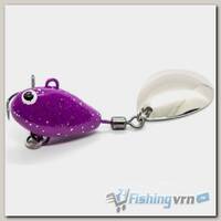 Тейл-спиннер UF Studio Hurricane 28г Violet glitter