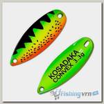 Блесна колеблющаяся Kosadaka Trout Police Convex (3.3 г) AA14