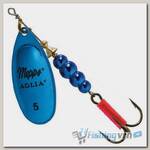 Блесна вращающаяся Mepps Aglia Platinum Bleus #5 (13 г) синяя