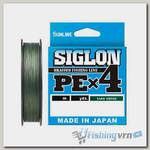 Шнур плетеный Sunline Siglon PE X4 300м #1.7 Dark Green