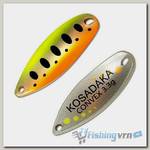 Блесна колеблющаяся Kosadaka Trout Police Convex (3.3 г) F49