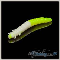 Приманка Soorex King Worm 55мм (1.8г, 7 шт) цвет 303 Белый-Лимон, аромат - Голубика