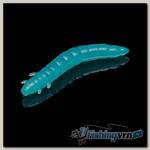 Приманка Soorex King Worm 55мм (1.8г, 7 шт) цвет 212 Голубое свечение, аромат - Клубника
