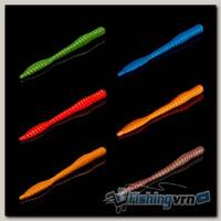 Приманка Soorex Soorex Worm 80мм (1.3г, 6 шт) цвет 308 Микс 3, аромат - Сыр