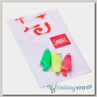 Груз-головки разборные Lucky John Jig Rover RGY Mix1 3шт. 12г