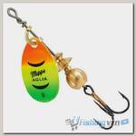 Блесна вращающаяся Mepps Aglia Fluo Tiger #0 (2,5 г)