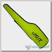 Чехол Jig It для зимних удочек полужесткий 82 см, Lime