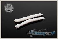Приманка Libra Lures Slight Worm 38 (001 White) (Сыр) (3.8см) 15 шт.