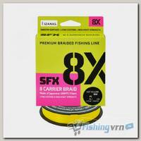Леска плетёная Sufix SFX 8X 135м 0.285мм 22.3кг PE 3 желтая