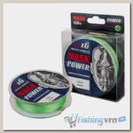 Леска плетеная Akkoi Mask Power X6 150м Light-green (0,20мм)
