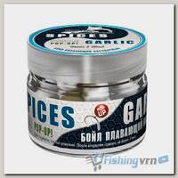 Бойлы плавающие двухцветные Sonik Baits Fluo Pop-Ups Spices-Garlic(Специи-Чеснок) 14мм 90мл