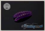 Приманка Libra Lures larva 45 (020 Purple with glitter) (Сыр) (4,5см) 8 шт.