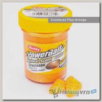 Паста форелевая Berkley Powerbait Natural Scent Glitter Trout Bait (50 г) Crustacea Fluo Orange