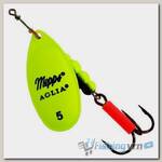 Блесна вращающаяся Mepps Aglia Fluo Chartreuse #5 (13 г)