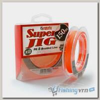 Шнур плетеный Fanatik Super Jig PE X8 150м #0.8 Yellow