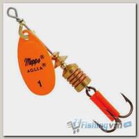 Блесна вращающаяся Mepps Aglia Fluo Orange #1 (3,5 г)