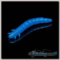 Приманка Soorex King Worm 55мм (1.8г, 7 шт) цвет 127 Синий, аромат - Слива