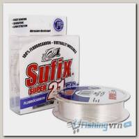 Леска Sufix Super 21 Fluorocarbon 150м (0.20мм,3.2кг) прозрачная