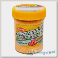 Паста форелевая Berkley Powerbait Natural Scent Glitter Trout Bait (50 г) Salmon Egg Peach