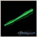 Приманка Soorex Soorex Worm 80мм (1.3г, 6 шт) цвет 402 Лайм, аромат - Персик